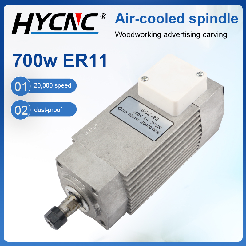 HYCNC Air-cooled Spindle 700W  - Cnc Spindle Motor recension och pris