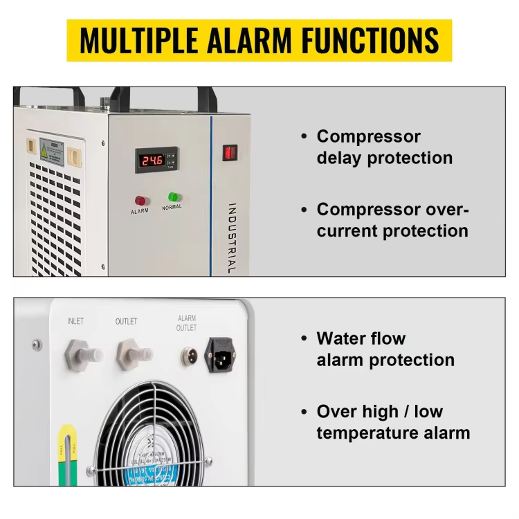 CW3000 CO2 Laser Water Chiller - Laser Industrial Chiller recension och pris